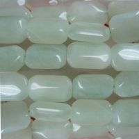 Sell faceted new jade nuggets 12x18mm