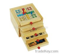 Sell 5-in-1 Wooden Chess Games