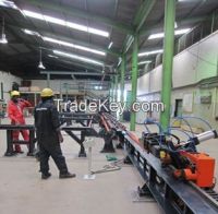 Cheaper and reliable TJX1516 CNC angle punching, shearing and marking machine
