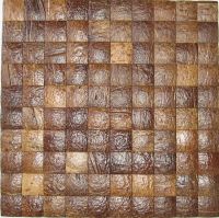 coconut mosaic tile