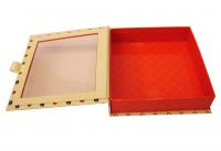 Sell gift box with PVC/PET window