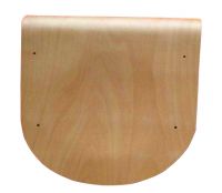 School furniture chair seat board: moulded plywood, bent plywood
