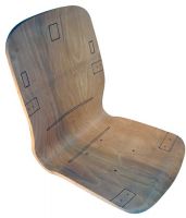 Chair shell, seating shell, molded ply, bentwood, form-pressed ply