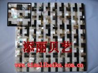 Sell  mosaic, shell tile, shell panel, black lip shell, mop