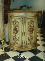 Hand painted antique furniture