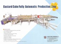 Sell Custard Cake Fully Automatic Production Line