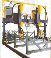 T beam welding production line