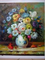 Sell flower oil painting