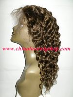 Sell full lace wigs, front lace wigs, 100%indian remy hair lace wigs, wig
