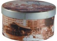 Sell round tin box