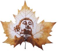 Sell leaf carving artwork