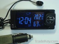 Sell Car Clock With Weather Indication(F50)