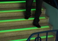 glow in the dark/ photoluminescent/ luminescent stair nosing