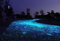 Blue Color Glow in the dark Sand/ luminescent sand/ glow sand