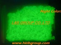 Yellow green glow fragment/ glow rubble/ glow broken stones/glow resin