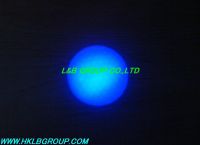 White Glow color LED golf ball/glow at night golf ball Surlyn material