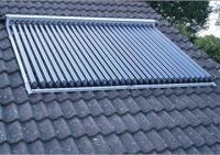 Sell solar collector with heat pipe