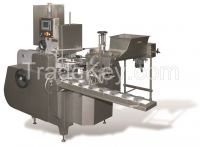 Butter/margarine filling and wrapping machine for small portions