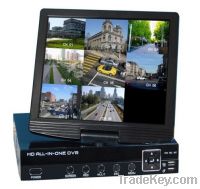 Sell 8 channel H.264 DVR with 10" LCD monitor, all in one design