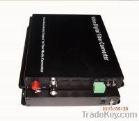 Sell TI chip 1CH Video +Data+ Audio digital video optical transmitter & RX