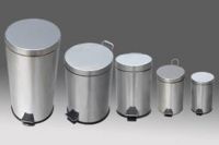 step bin, stainless steel step bin, kitchenware, houseware
