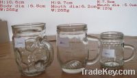 Sell Glass cups with handle