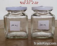 Sell glass storage jars