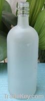Sell Frosted glass bottles