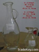 Sell oil glass bottles