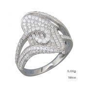 Sell 18K Diamond White Gold Ring