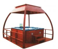 Sell outdoor SPA with gazebo (BG-8881)