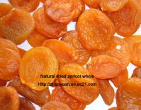 Sell natural dried apricot whole