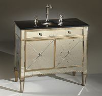 Sell Bathroom Vanity w antique mirror panel