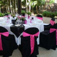 Sell polyester Table clothes, table linen, wedding chair covers