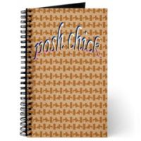 Sell 'Posh Chick' Journal in Dark Brown