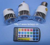 Sell led spotlight 5w RGB led lighting led bulb