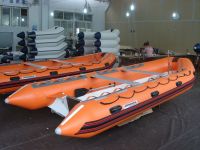 RIB520A rigid inflatable boat grp hull fiberglass hull