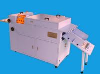 Sell small UV coating machine to bobey AT *****