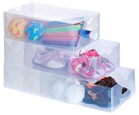 Sell clear shoe box