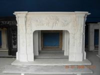 Sell granite and marble fireplace