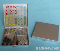 Sell mini folding pocket magnetic chess box CA1052