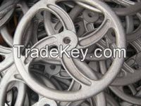 sand casting iron hand wheel