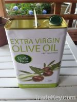 3L empty metal olive oil can