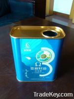 Olive Oil Rectangular Tin/Metal Can/Box