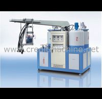 Two color two density pu shoe making(sole) pouring machine