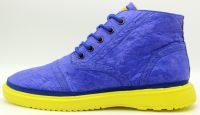 Men casual shoes High cutted Fashion shoes in Blue color