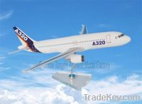 resin Airbus series A320 plane model