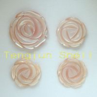 Sell Mother of Pearl Shell Flower Carvings