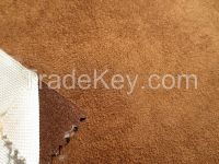 Warp suede with polyester oxford fabric bonding