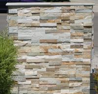 Rusty colour Natural stone Cultured stone wall tile interior and exterior cladding